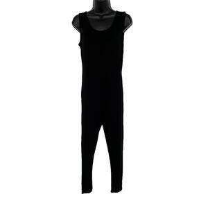 I Saw It First Lounge Jumpsuit in Black Size Large